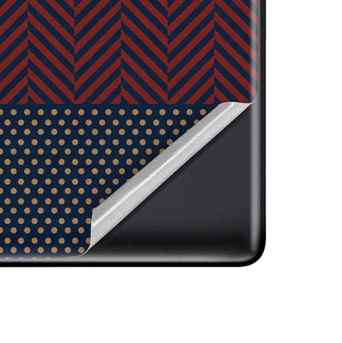 Blocked Polka Dot Chevron Google Pixel 6 Skin